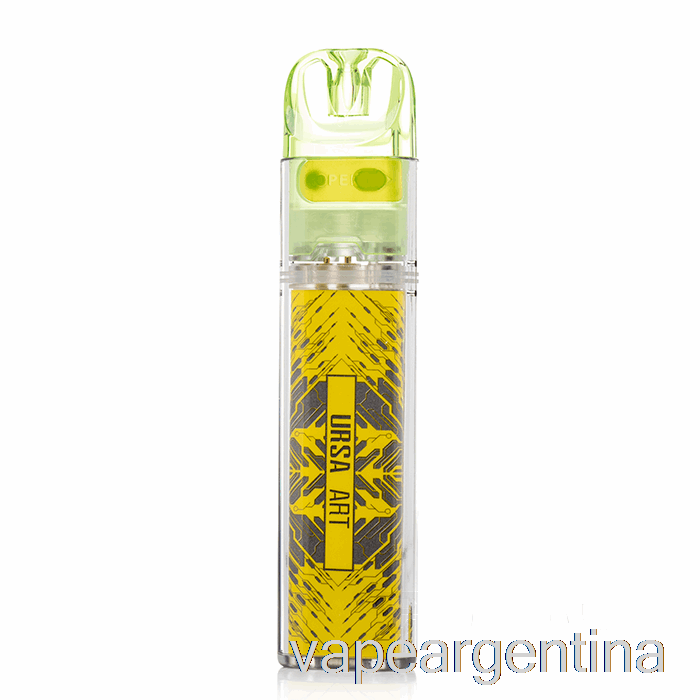 Vape Perdido Ursa Nano Art 18w Pod Kit Arenas Amarillas X Kaleido Art Vape Descartable
